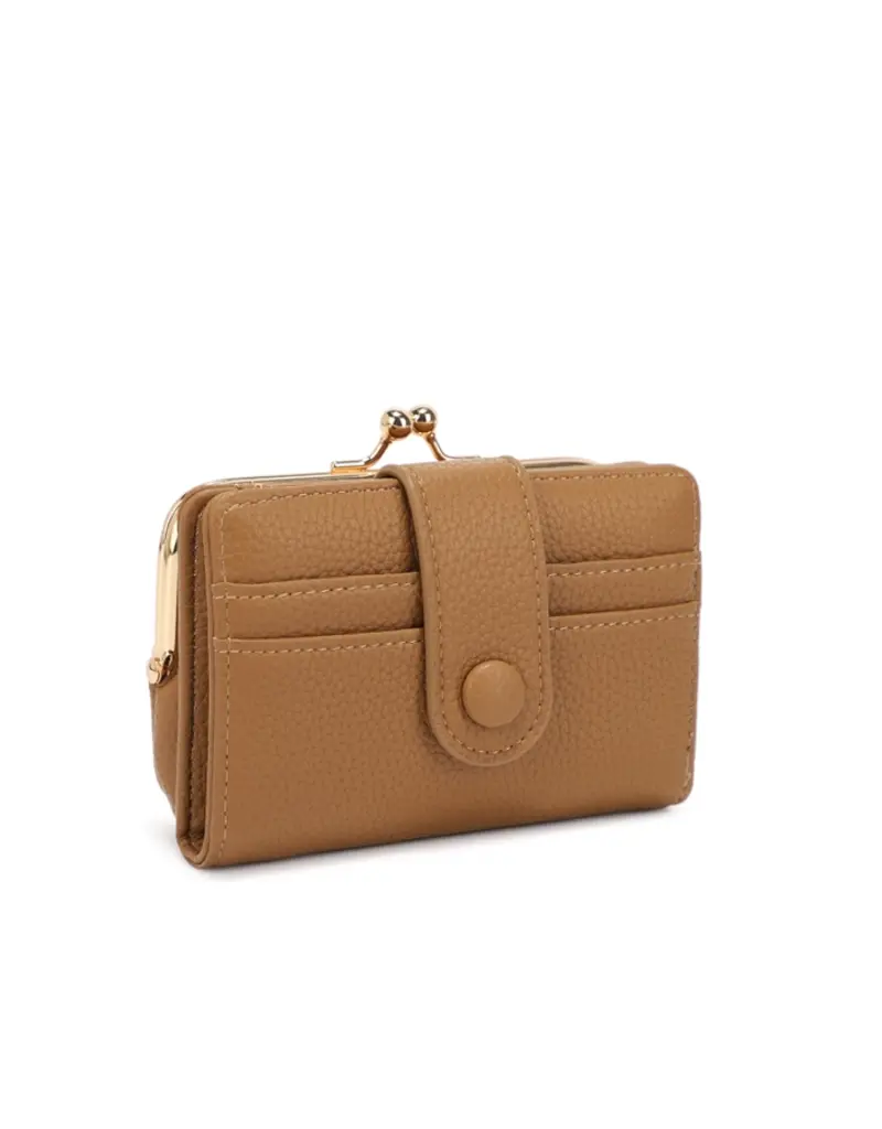 KAYLA + AVA MILEY WALLET(BL+TAN)
