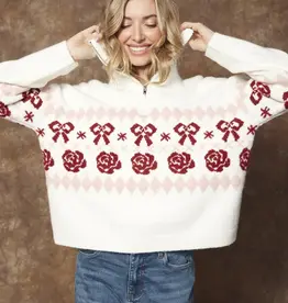 RD STYLE GIORGIA BOW PULLOVER