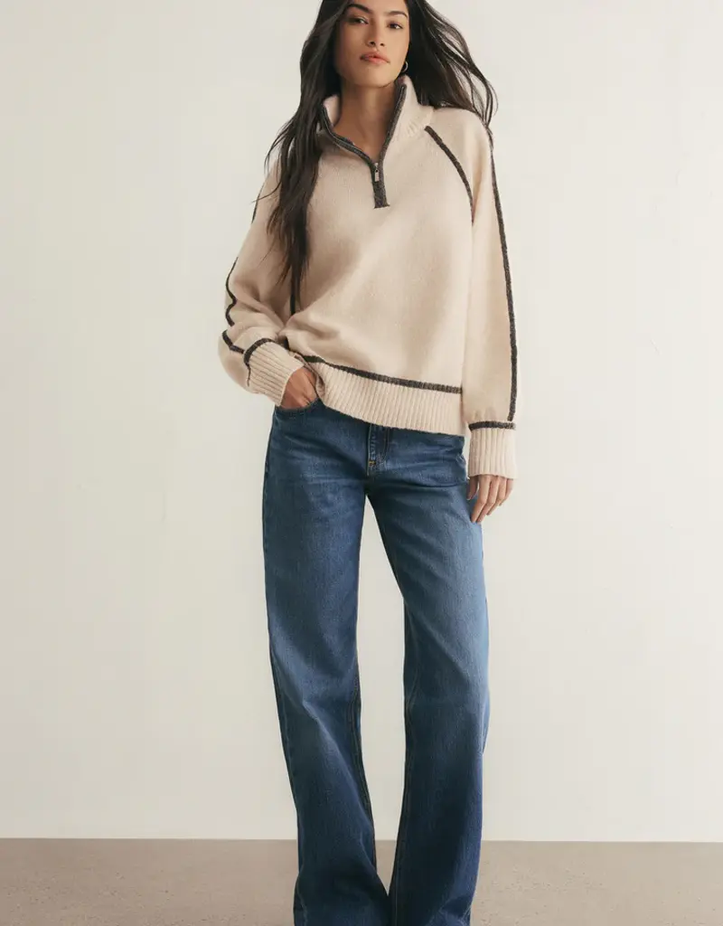 ZSUPPLY ALPS HALF ZIP SWEATER