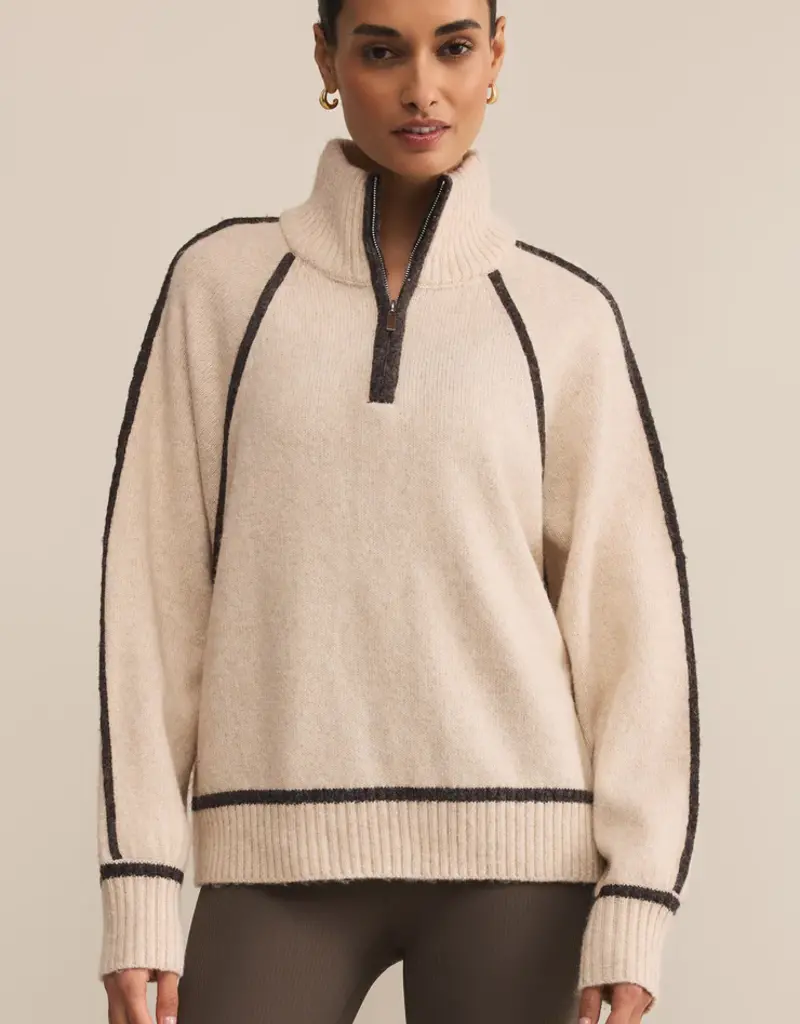 ZSUPPLY ALPS HALF ZIP SWEATER
