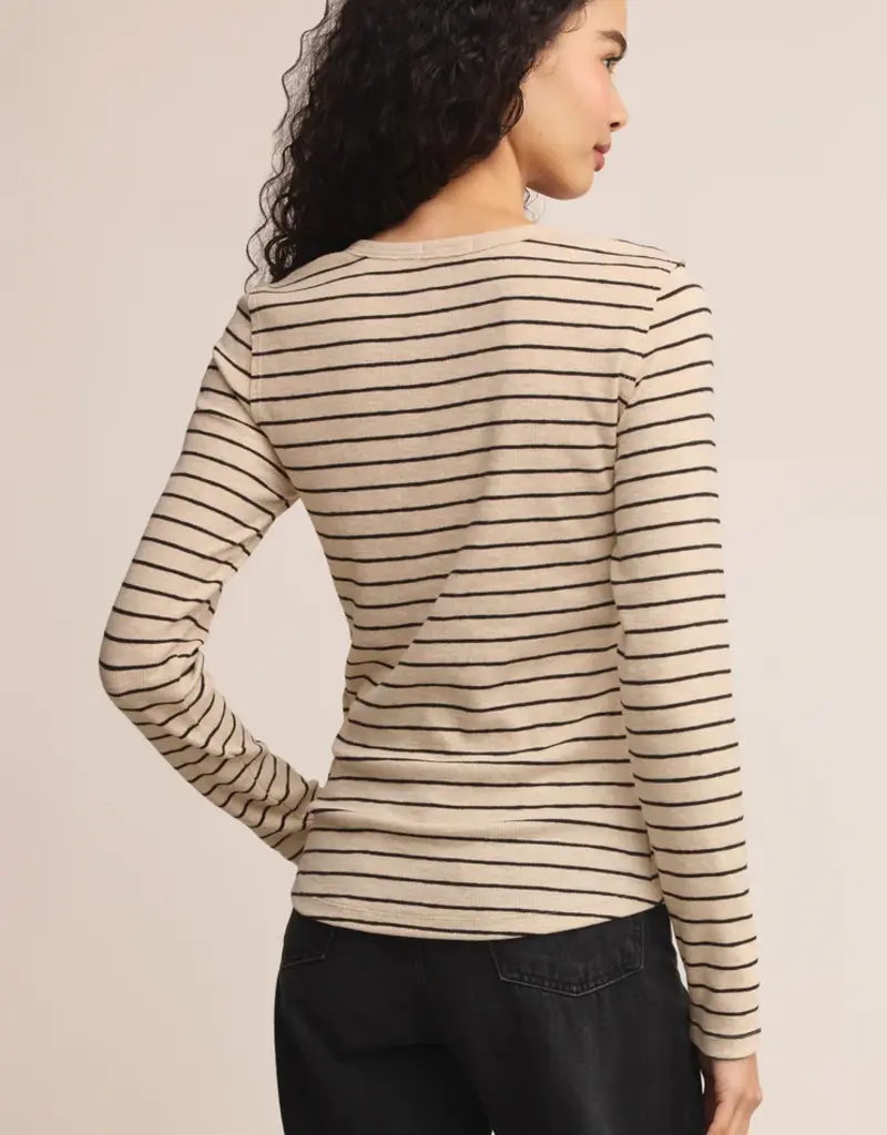 ZSUPPLY EVE STRIPE HENLEY