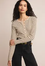 ZSUPPLY EVE STRIPE HENLEY