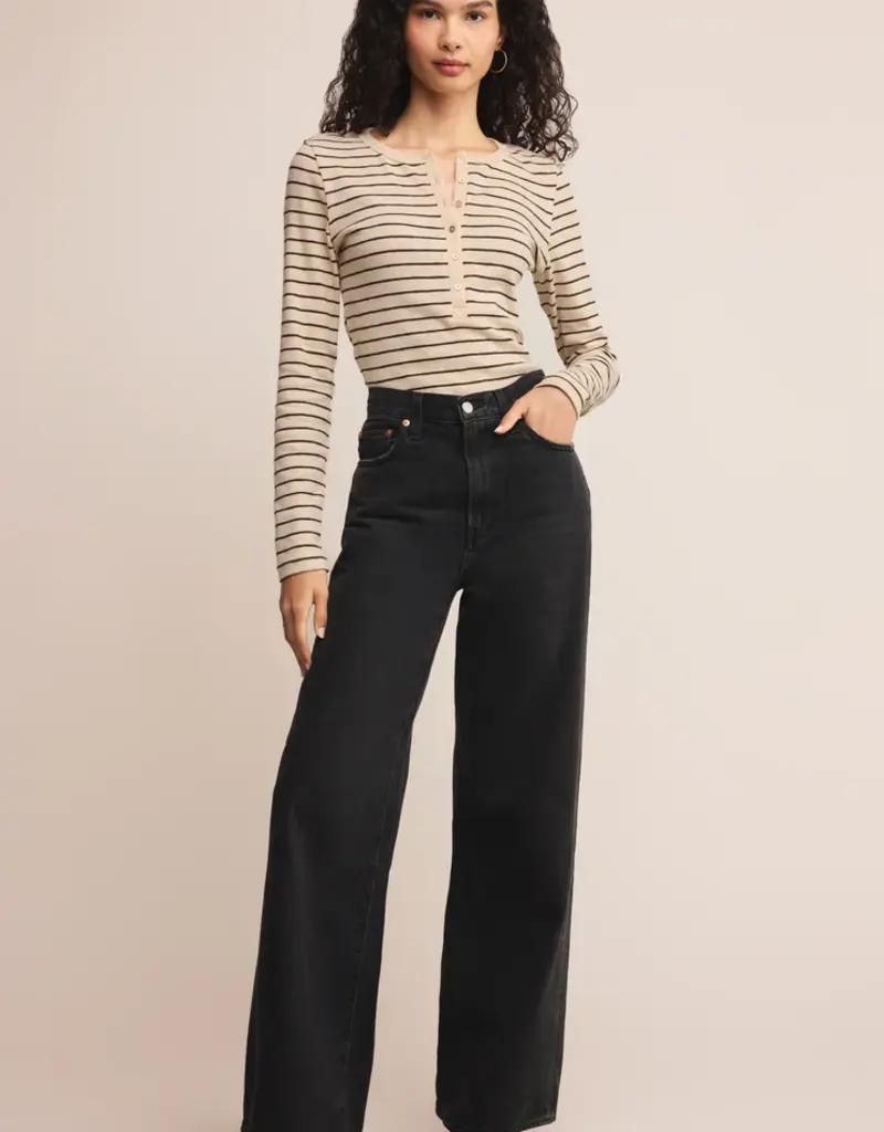 ZSUPPLY EVE STRIPE HENLEY
