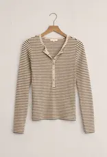 ZSUPPLY EVE STRIPE HENLEY