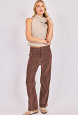 SADIE AND SAGE SAYLOR SLEEVELESS TURTLENECK