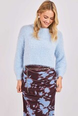 SADIE AND SAGE ELECTRIC PULSE FUZZY SWEATER