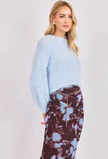 SADIE AND SAGE ELECTRIC PULSE FUZZY SWEATER