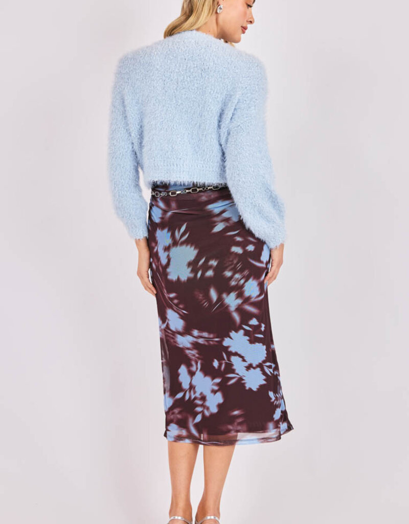 SADIE AND SAGE ELECTRIC PULSE FUZZY SWEATER