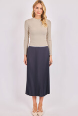 SADIE AND SAGE FULL OF CHARM PLEATED SKIRT