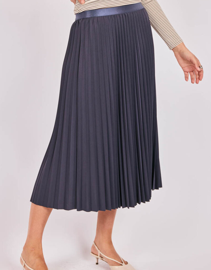 SADIE AND SAGE FULL OF CHARM PLEATED SKIRT