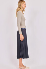 SADIE AND SAGE FULL OF CHARM PLEATED SKIRT