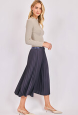 SADIE AND SAGE FULL OF CHARM PLEATED SKIRT