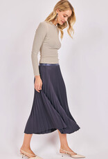 SADIE AND SAGE FULL OF CHARM PLEATED SKIRT
