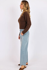 SAGE THE LABEL INDIRA BOAT NECK SWEATER