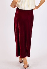 SAGE THE LABEL TWILIGHT VELVET MIDI SKIRT
