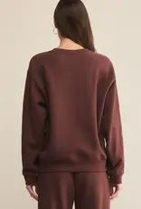 ZSUPPLY COTTON BOYFRIEND SWEATSHIRT