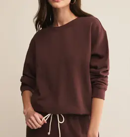 ZSUPPLY COTTON BOYFRIEND SWEATSHIRT