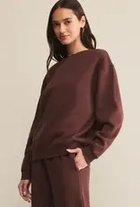 ZSUPPLY COTTON BOYFRIEND SWEATSHIRT