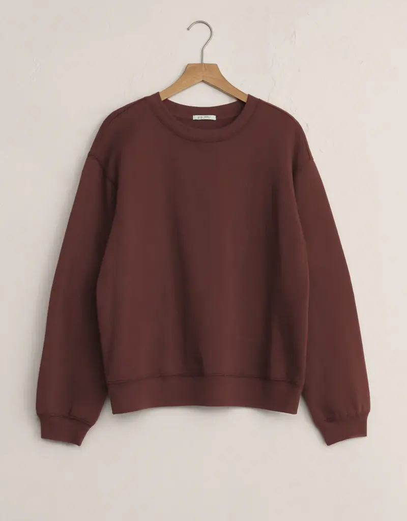 ZSUPPLY COTTON BOYFRIEND SWEATSHIRT