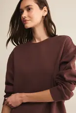 ZSUPPLY COTTON BOYFRIEND SWEATSHIRT