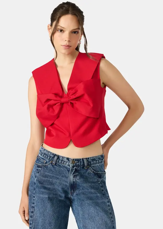 STEVE MADDEN AYANNA BOW TOP