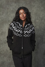 RD STYLE LEOCADIA LONG RAGLAN SLEEVE MOCK NECK CARDIGAN