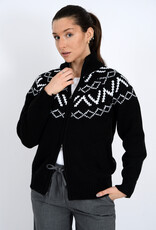 RD STYLE LEOCADIA LONG RAGLAN SLEEVE MOCK NECK CARDIGAN