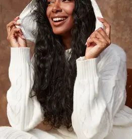 RD STYLE KINSLEY CABLE KNIT HOODED SWEATER