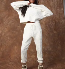 RD STYLE KINSLEY CABLE KNIT JOGGER