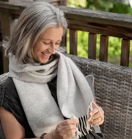UNIFIED HERITAGE CASHMERE BLEND SCARF