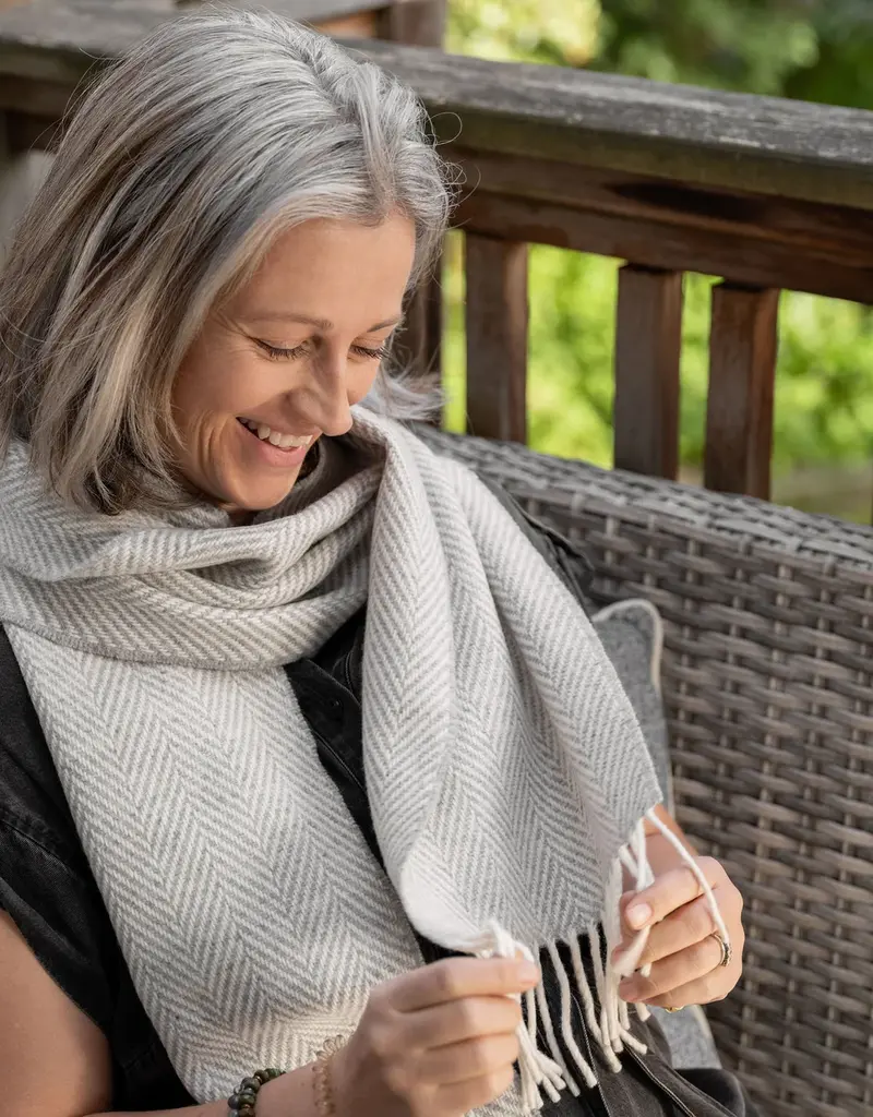 UNIFIED HERITAGE CASHMERE BLEND SCARF