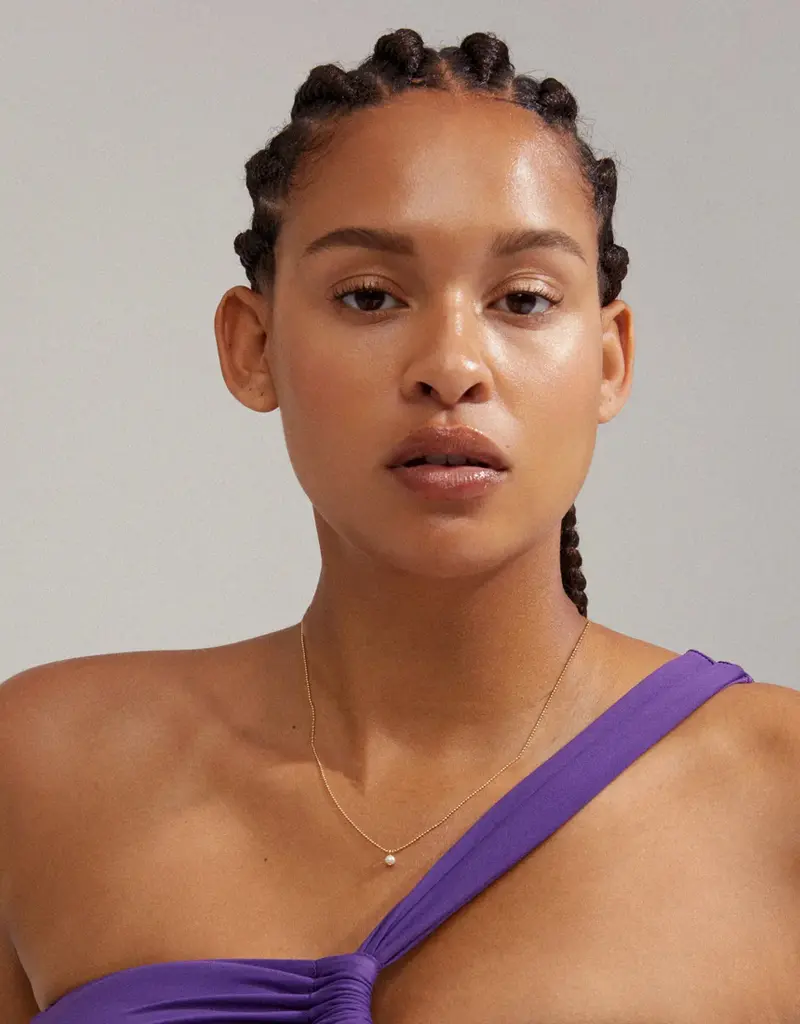 PILGRIM BAKER PEARL PENDANT NECKLACE