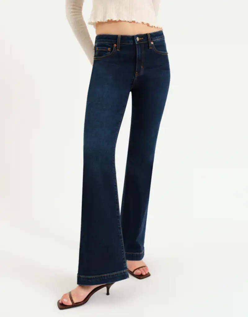 DAZE HEARTBREAKER MID RISE + FLARE JEAN