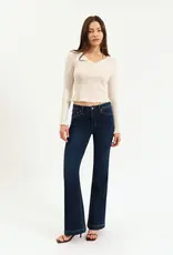 DAZE HEARTBREAKER MID RISE + FLARE JEAN