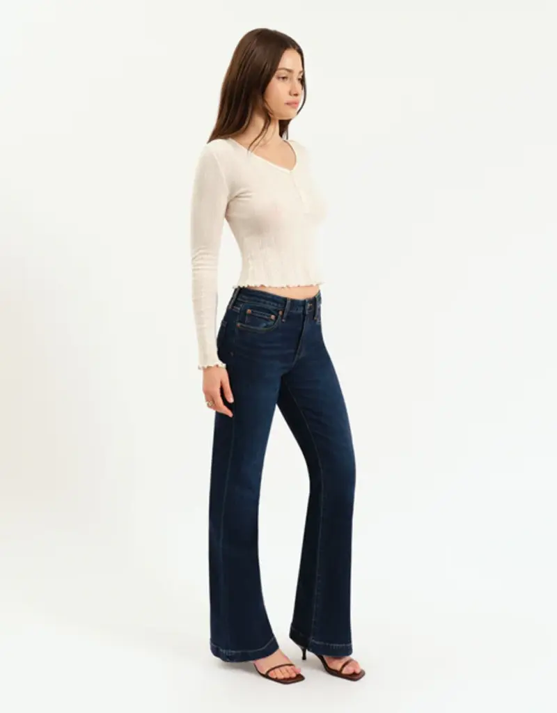 DAZE HEARTBREAKER MID RISE + FLARE JEAN
