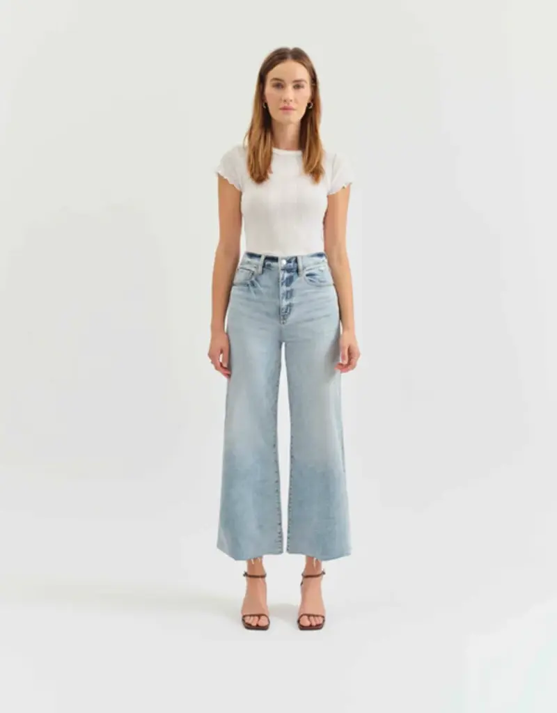 DAZE PLEASER WIDE + HIGH JEANS