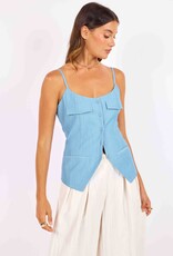 SAGE THE LABEL BOSSED UP VEST