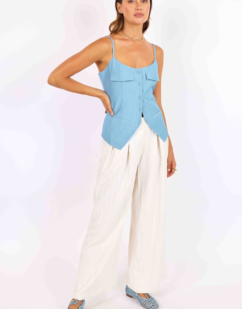 SAGE THE LABEL BOSSED UP VEST