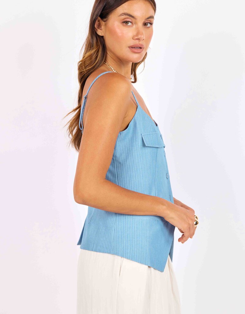 SAGE THE LABEL BOSSED UP VEST