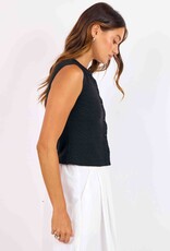 SAGE THE LABEL PURPOSE BUTTON TANK