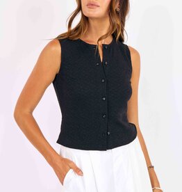 SAGE THE LABEL PURPOSE BUTTON TANK