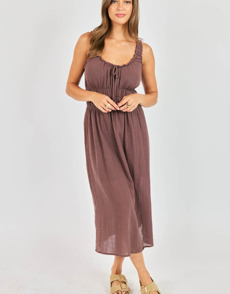 SADIE AND SAGE SO CAL MIDI DRESS