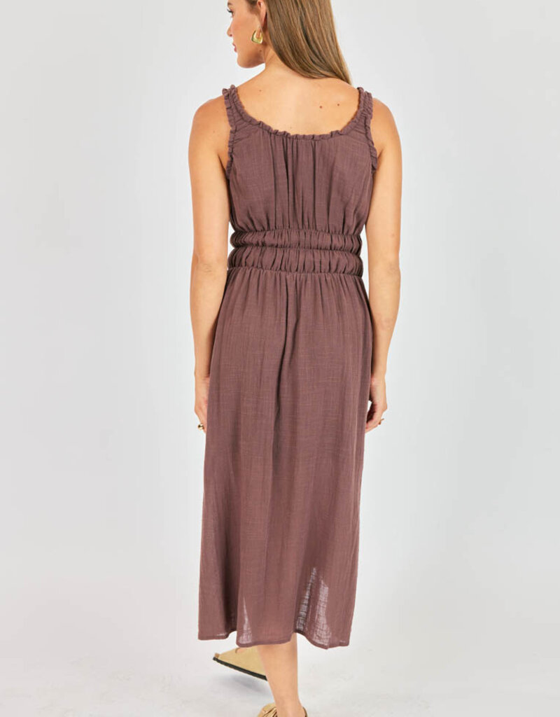 SADIE AND SAGE SO CAL MIDI DRESS