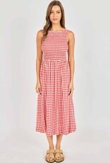 SADIE AND SAGE APPLE BUTTER MIDI DRESS