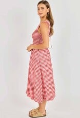 SADIE AND SAGE APPLE BUTTER MIDI DRESS