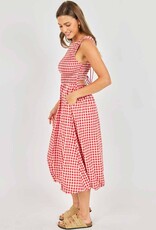 SADIE AND SAGE APPLE BUTTER MIDI DRESS