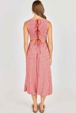 SADIE AND SAGE APPLE BUTTER MIDI DRESS