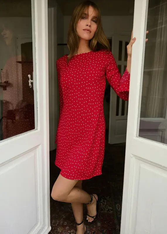 ZSUPPLY CAMPBELL DOT MINI DRESS