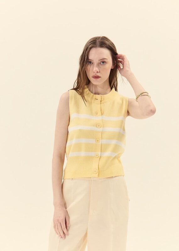 DELUC MYKONOS KNIT VEST