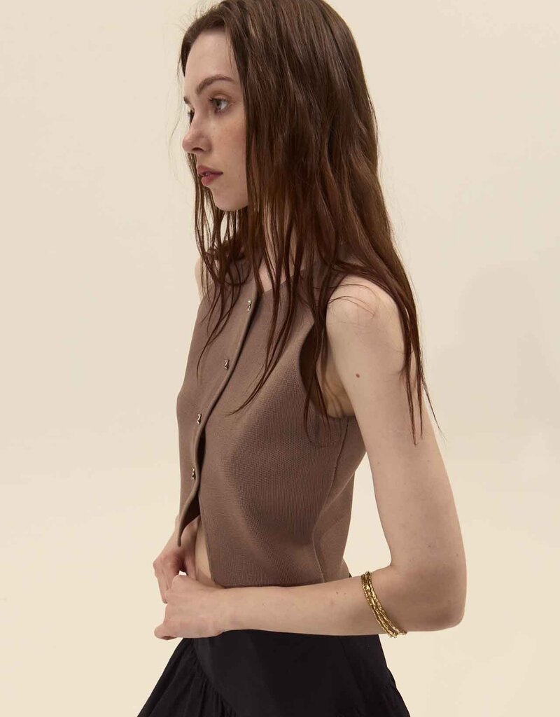 DELUC IBIZA KNIT VEST